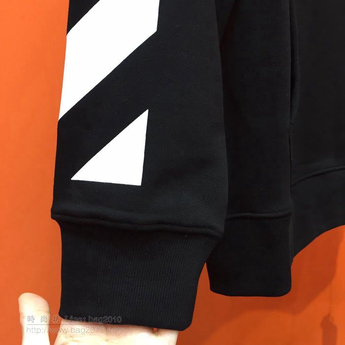 OffWhite男裝 19-20FW新款 最高品質 off連帽衛衣 黑色男衛衣 男士秋季新款單品  tzy2329